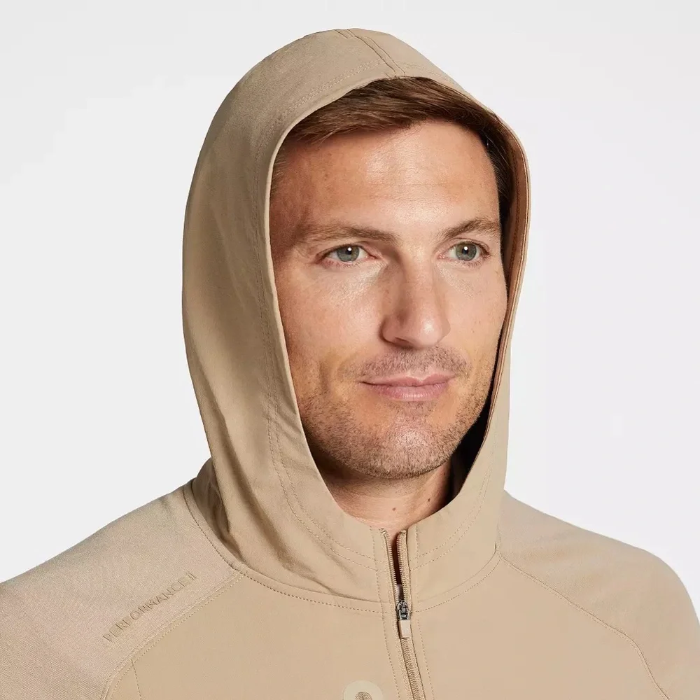 Walter Hagen Men's Performance 11 Full Zip Hooded Golf Jacket, NWT